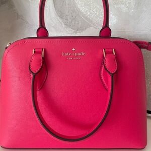 Kate Spade LIKE NEW Women's pink Darcy crossbody small satchel handbag purse